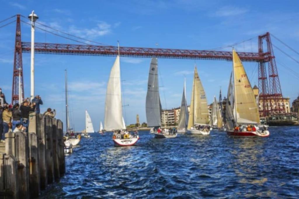 Apartamento Puente Colgante Getxo Buitenkant foto